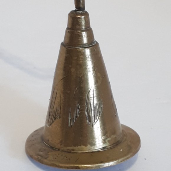 Brass Candle Snuffer Vintage 1970's - Picture 2 of 6